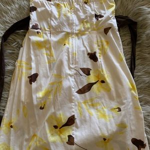 Strapless summer dress